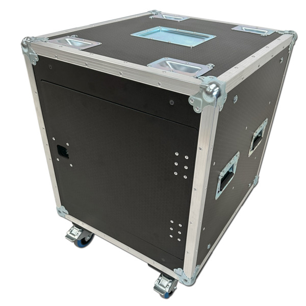 10u Shockmount Slide To Hide Rack Case Flightcase